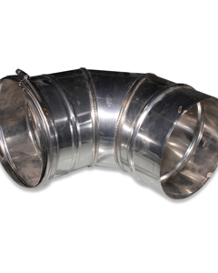 Chimney bend 90deg 150mm f/RGA100